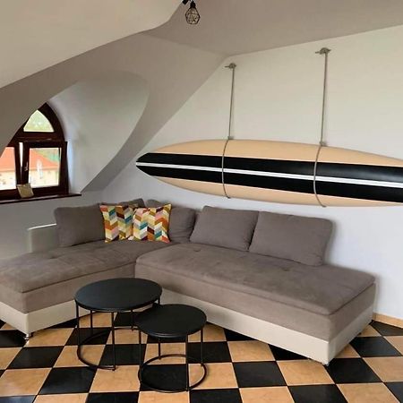 Szines Panoráma Apartman Balatonlelle Esterno foto